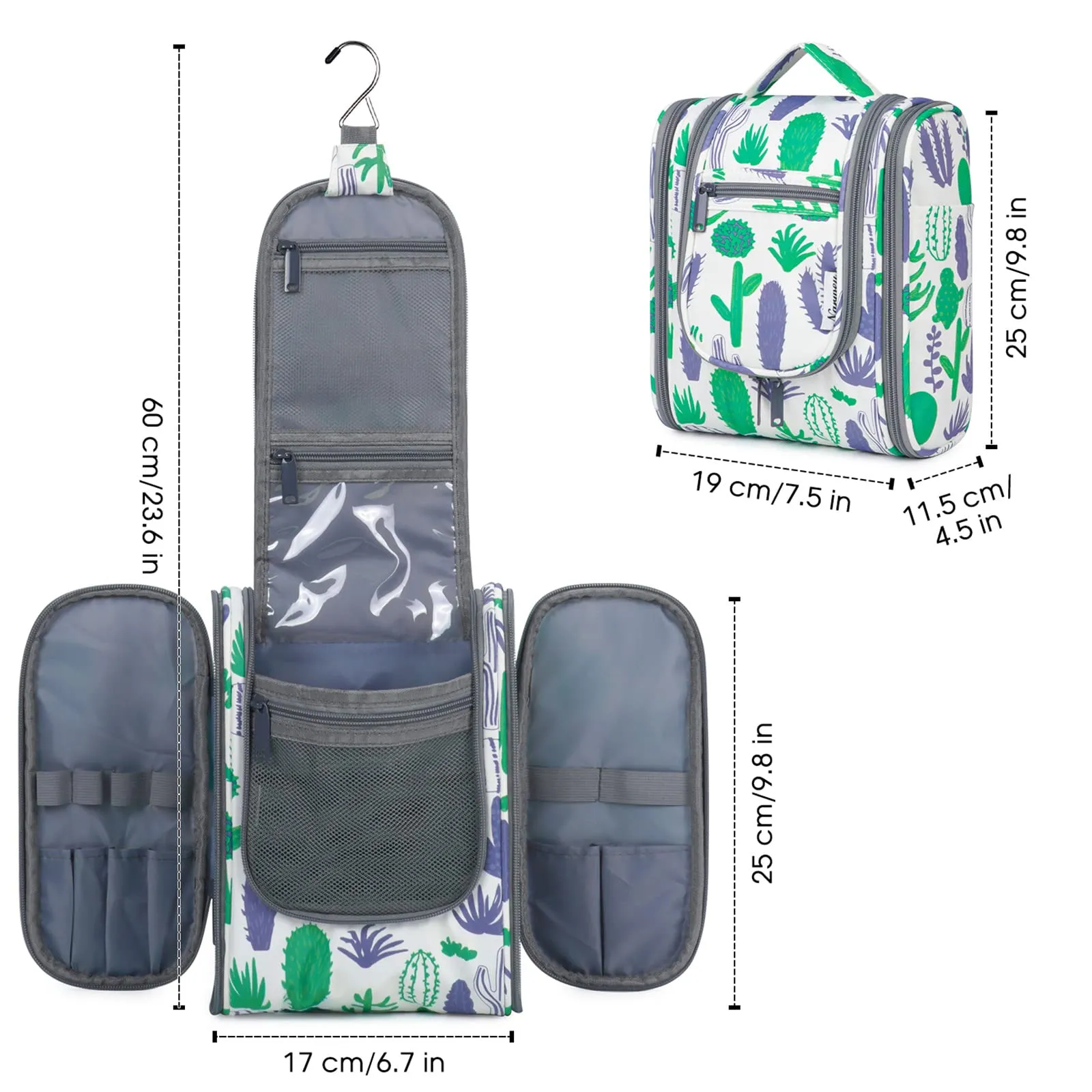 Hanging Travel Toiletry Cosmetic Bag for Women and Men (NW5026)