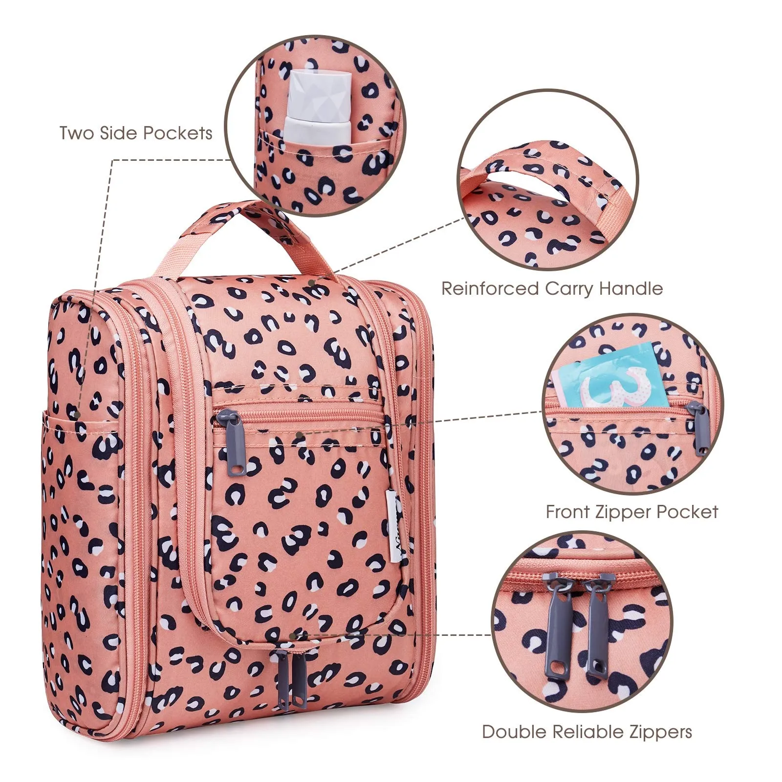 Hanging Travel Toiletry Cosmetic Bag for Women and Men (NW5026)