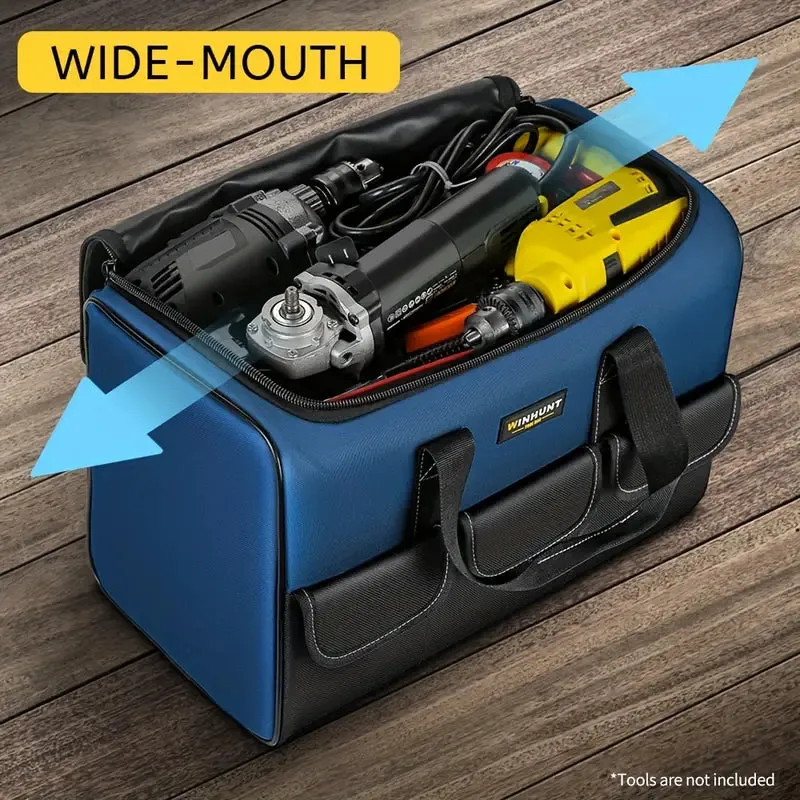 Heavy Duty Tool Bag With Wide Mouth