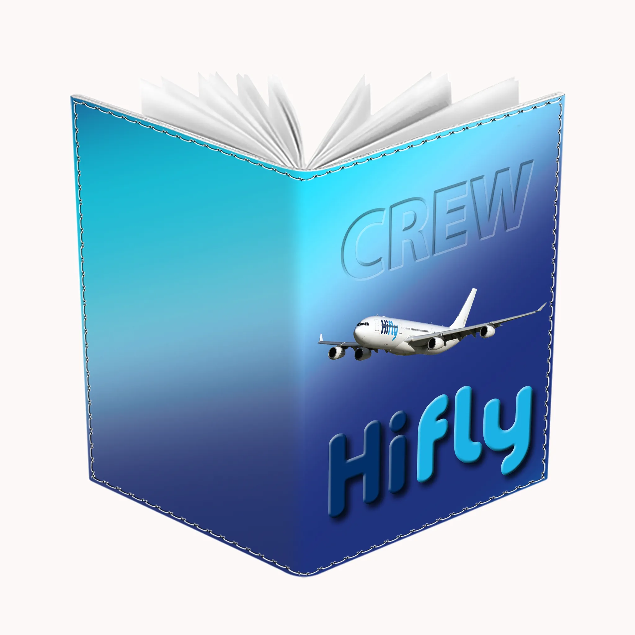 Hifly A340-Passport Cover