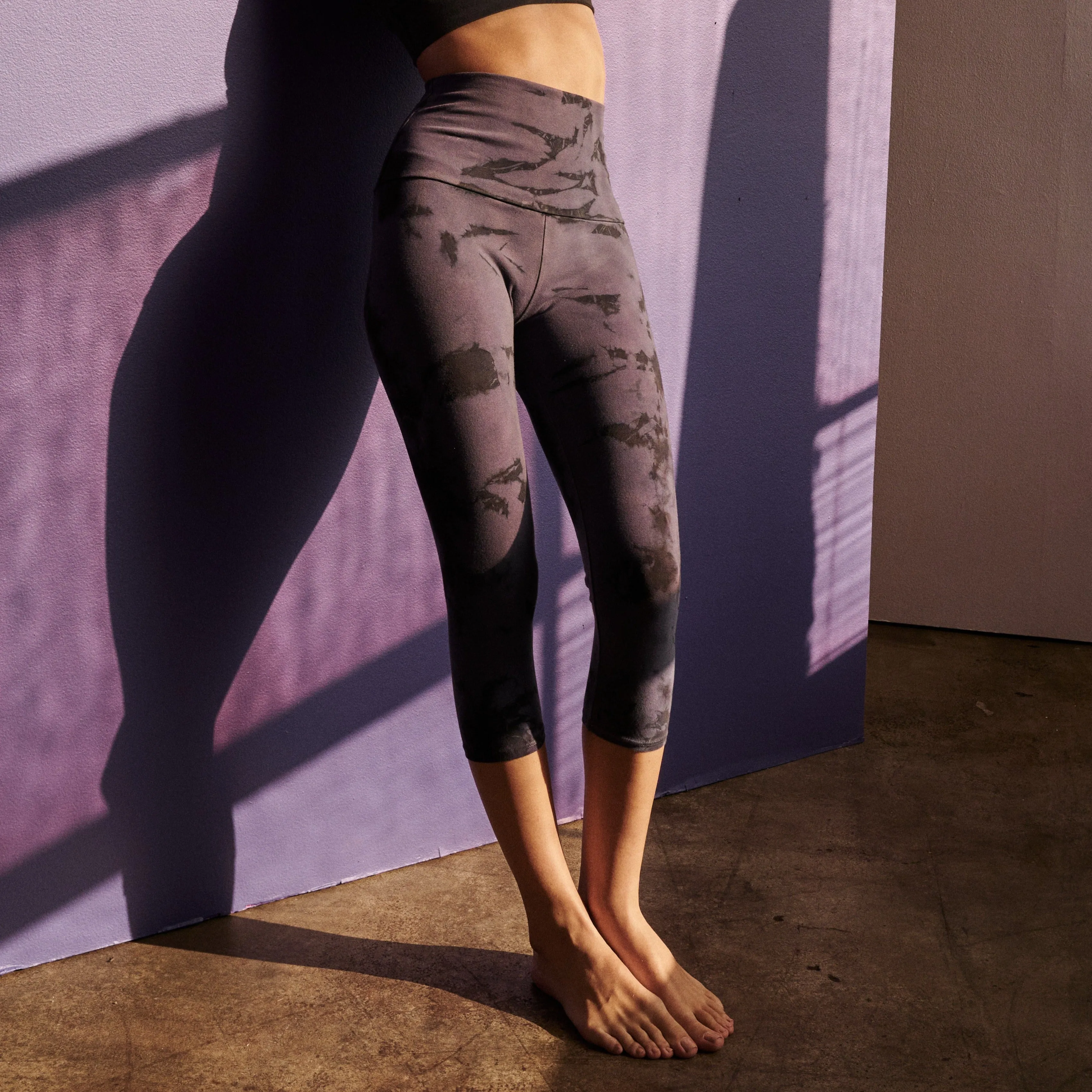 High-Waist Capri Legging