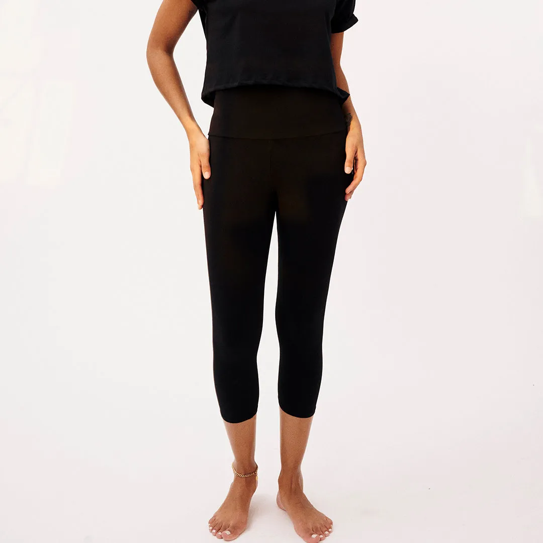 High-Waist Capri Legging