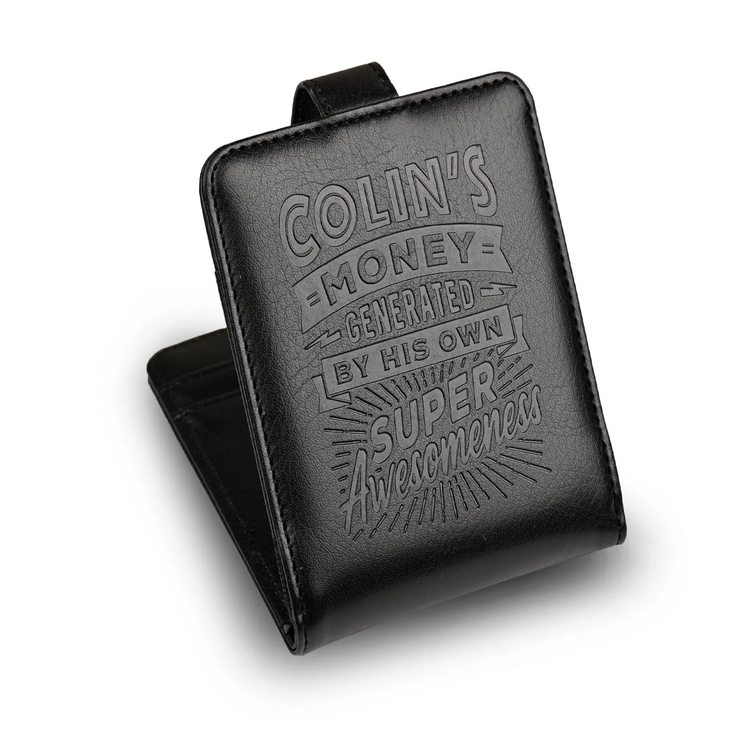 History & Heraldry Personalised RFID Wallet - Colin