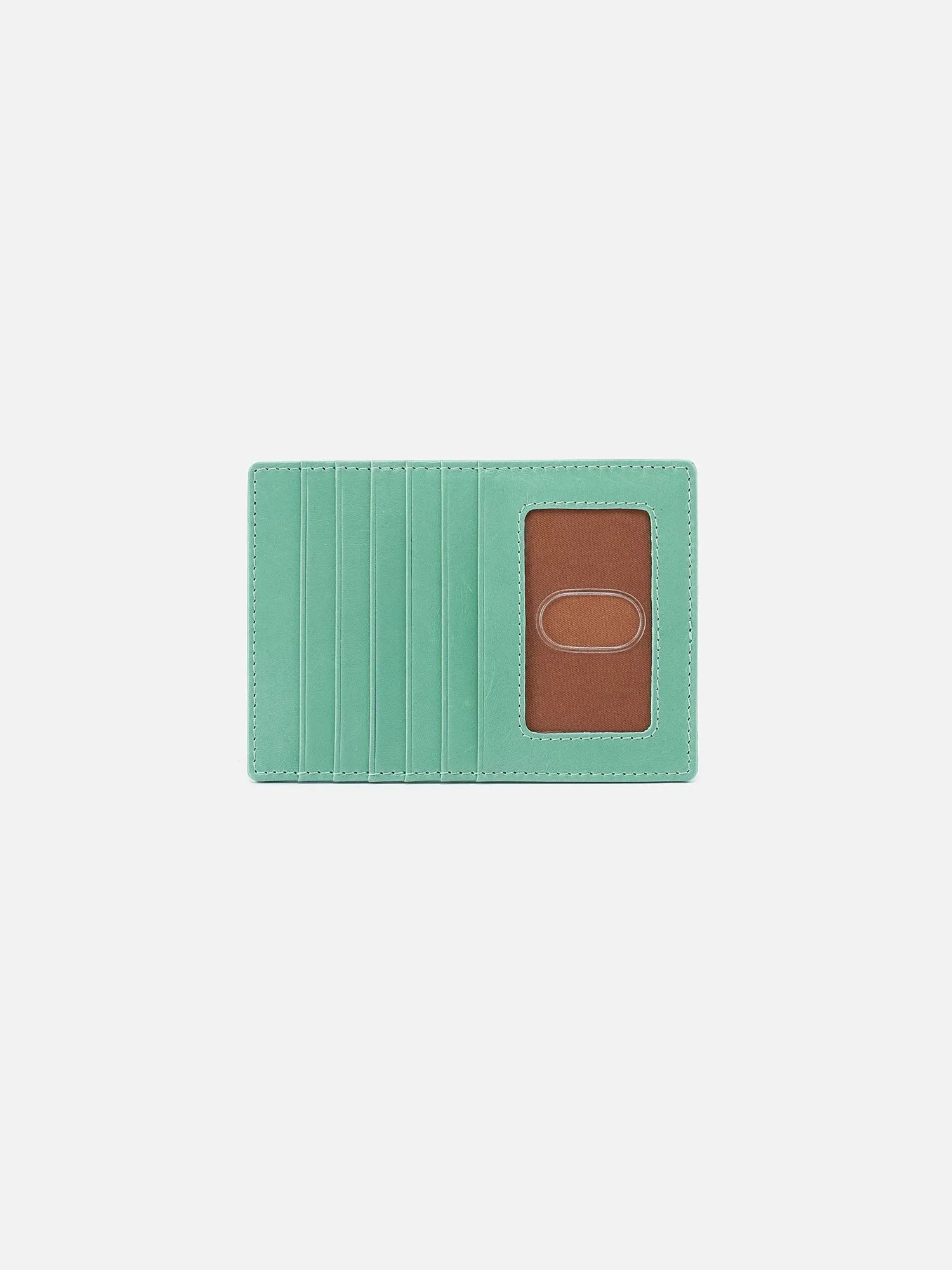 HOBO Euro Slide Card Case: Polished Leather