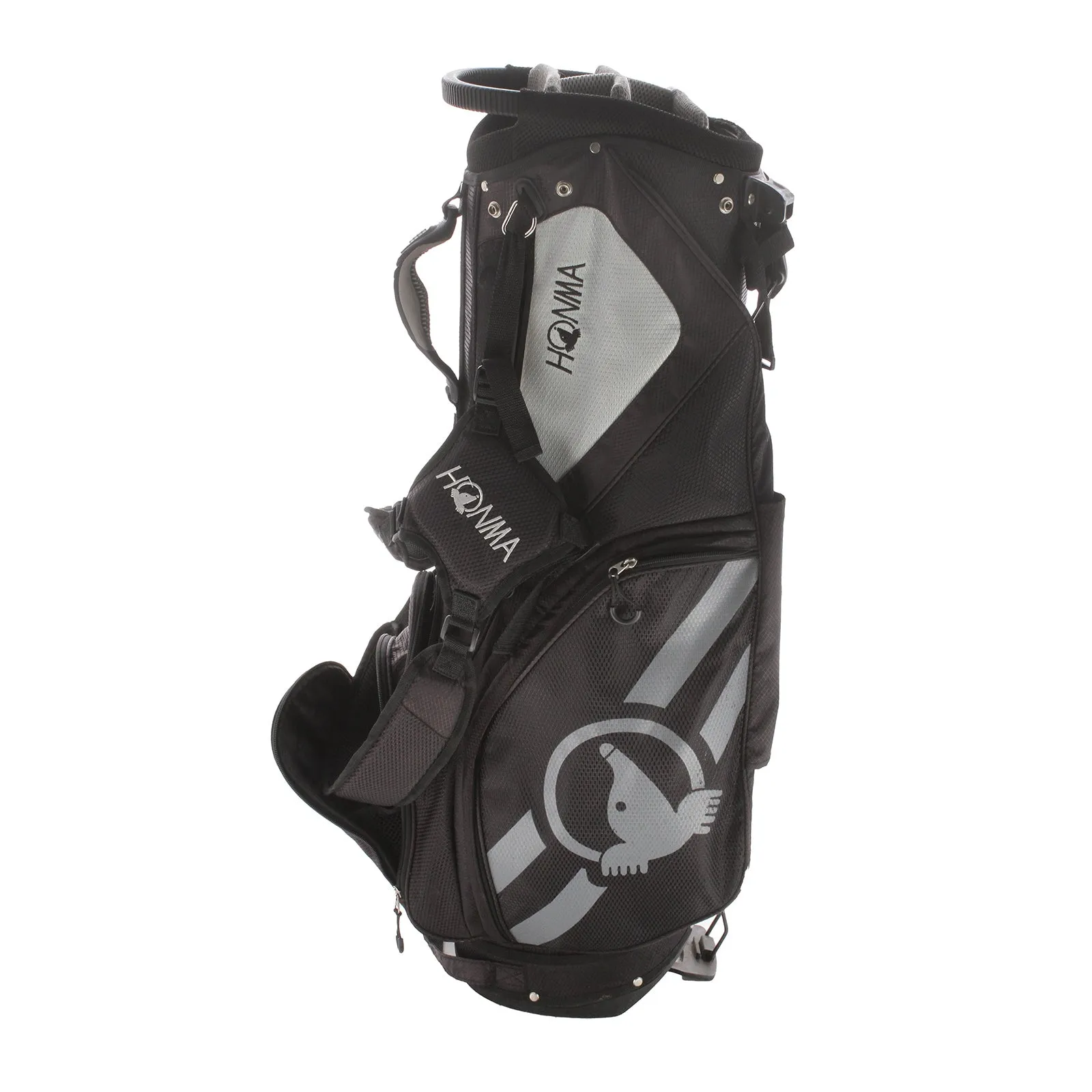 Honma Stand Bag - Black/Grey