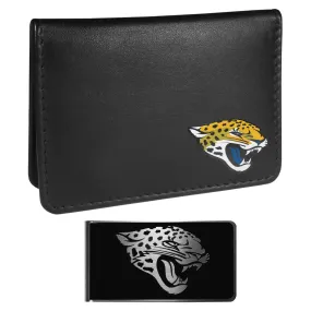 Jacksonville Jaguars Weekend Bi-fold Wallet & Black Money Clip