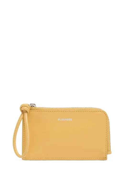 Jil Sander   E/W Giro Envelope leather wallet 