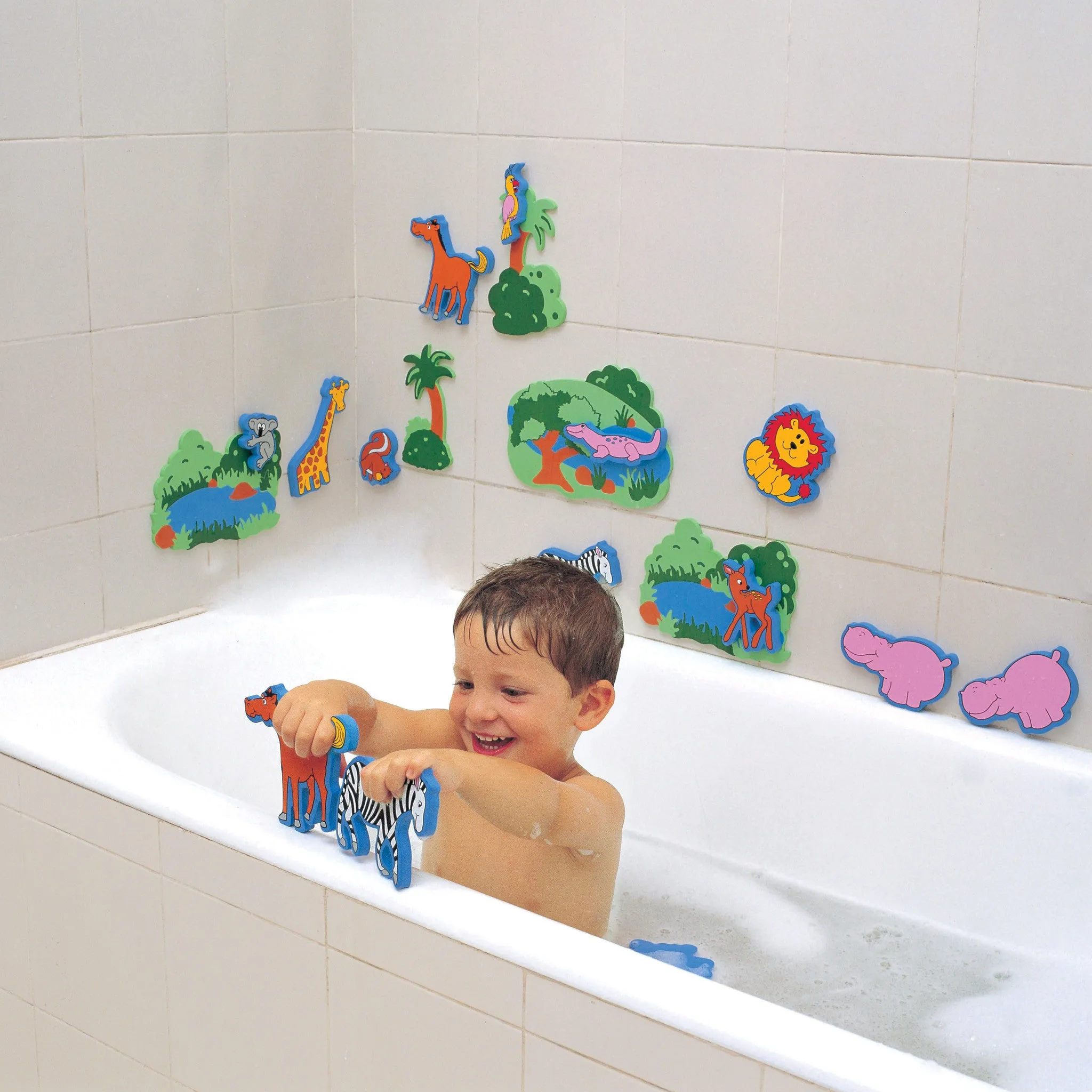 Jungle Fun Bath Playset