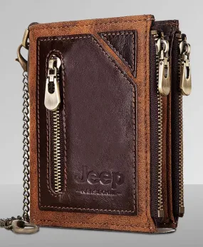 KAVIS 100% Genuine Leather Wallet