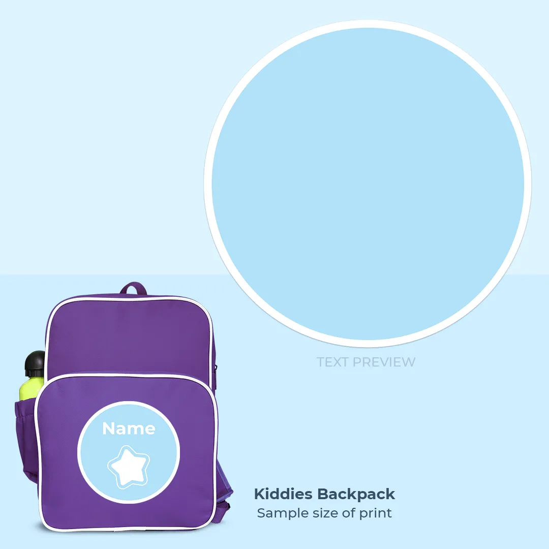 Kiddies Backpack - Purple