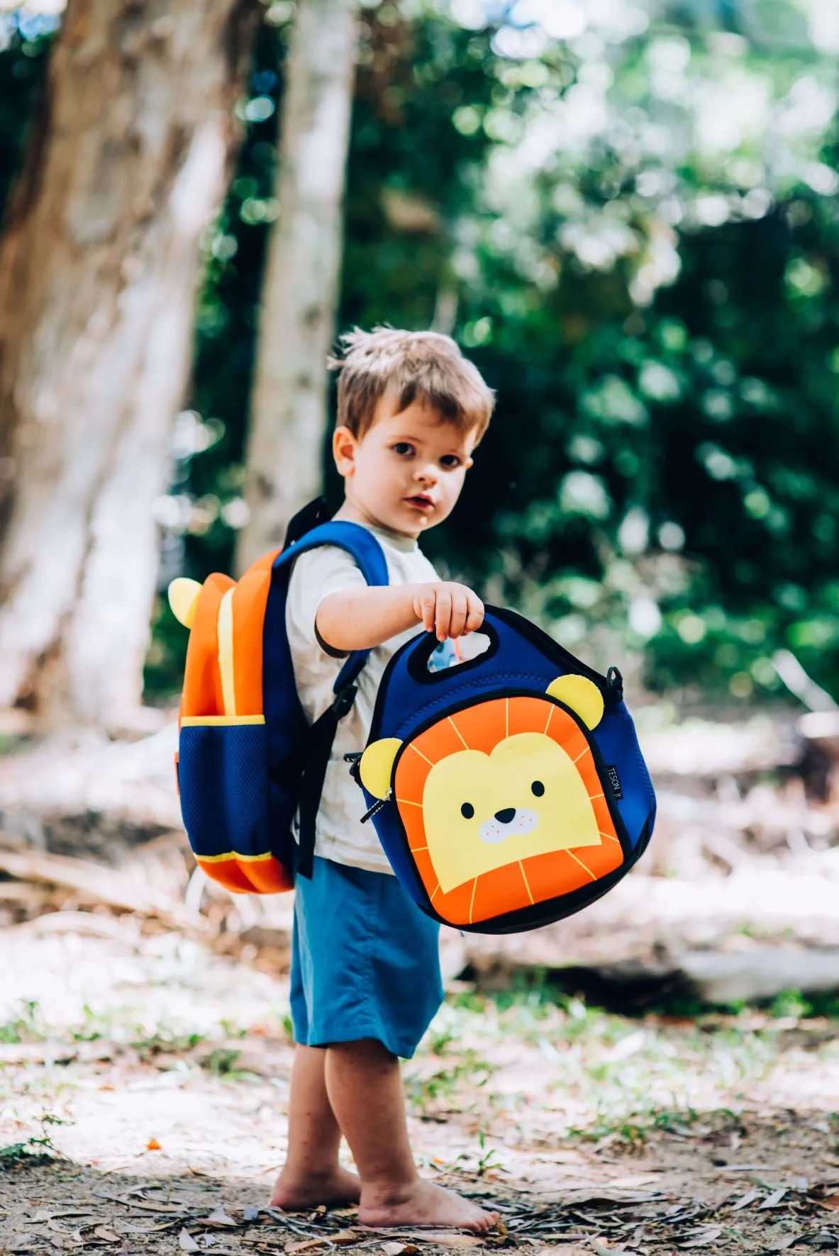 Kids Insulated Lion Lunch Bag