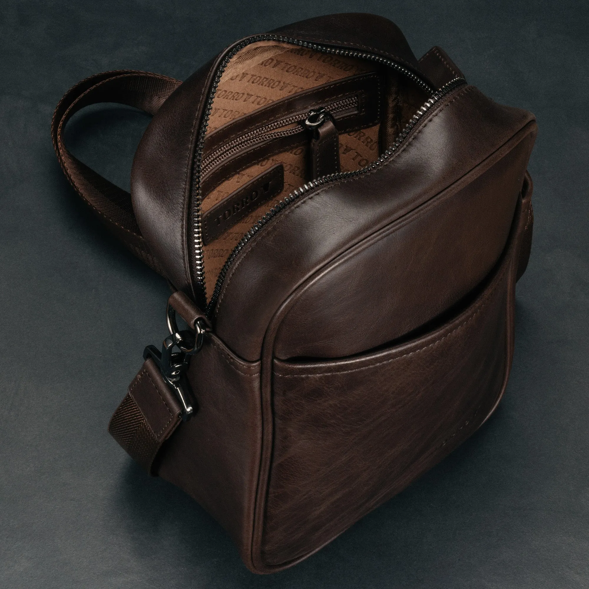 Leather Crossbody Shoulder Bag