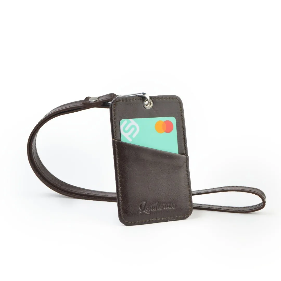 Leather ID Card Holder