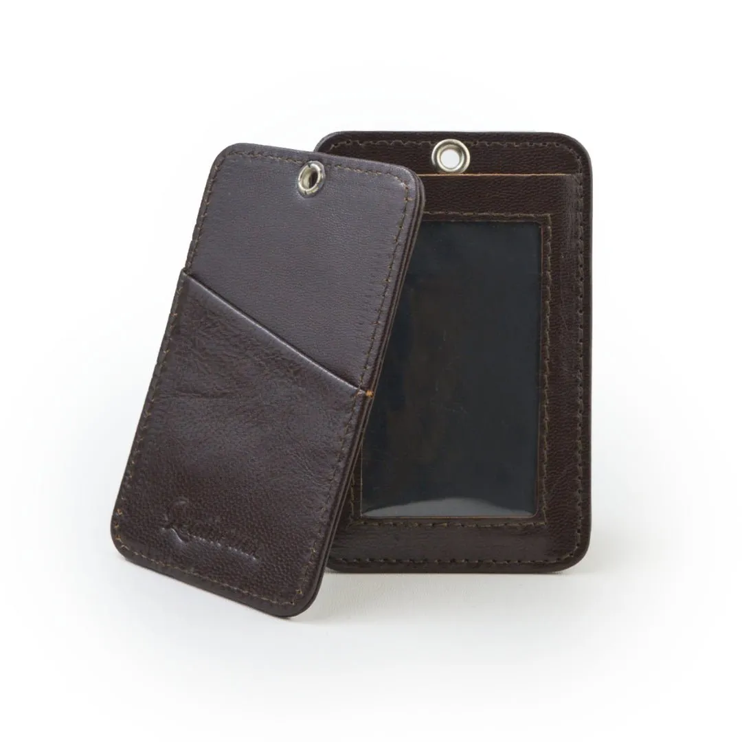 Leather ID Card Holder