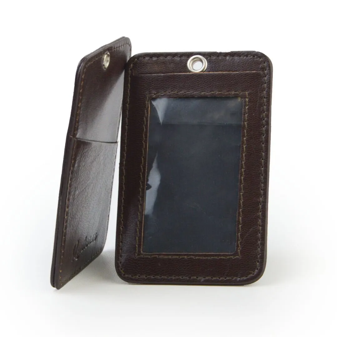 Leather ID Card Holder