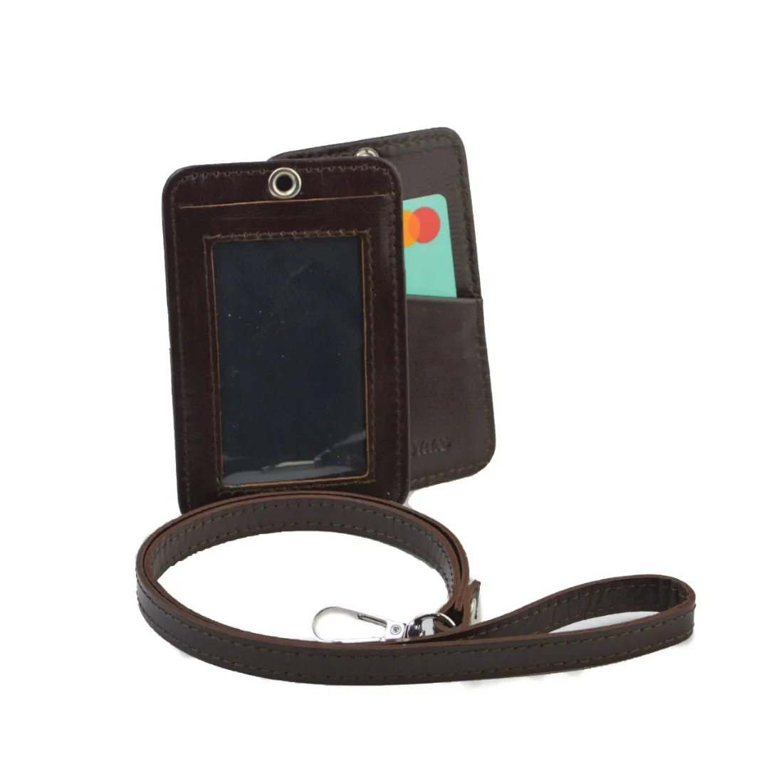 Leather ID Card Holder