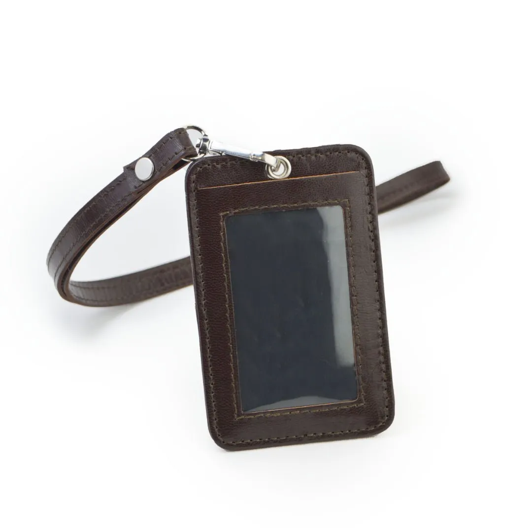 Leather ID Card Holder