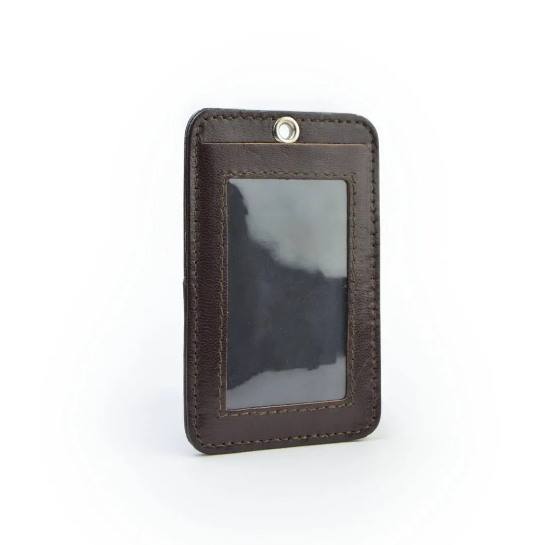 Leather ID Card Holder