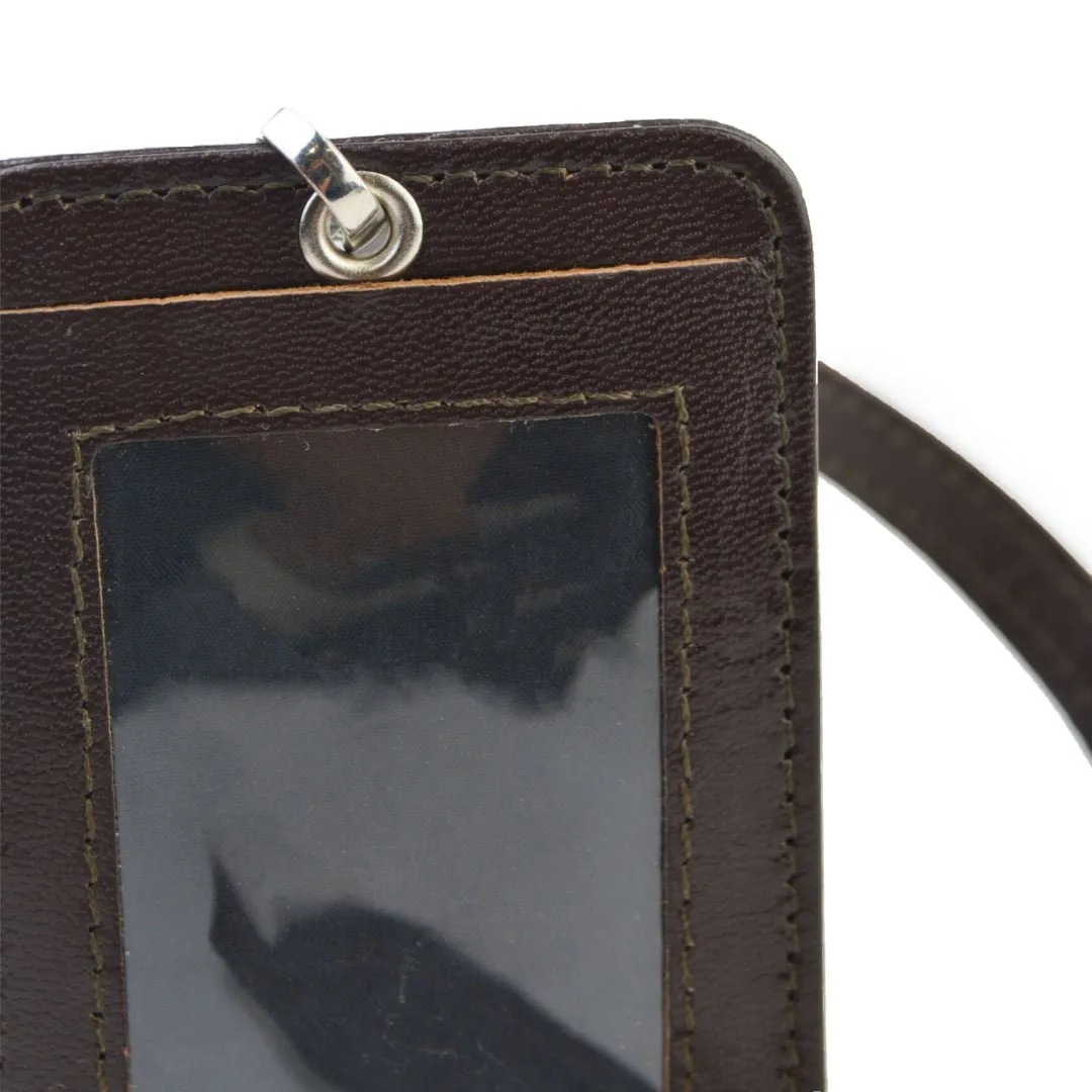 Leather ID Card Holder