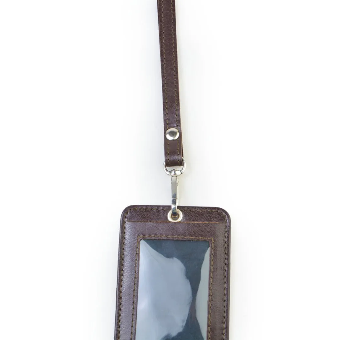 Leather ID Card Holder