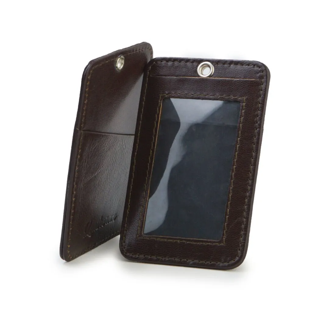 Leather ID Card Holder