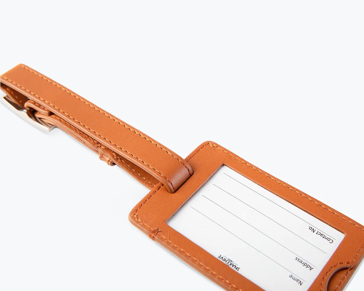 Leather Luggage Tag - The Essential Collection