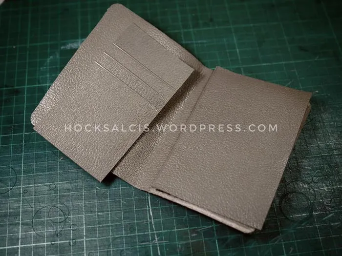 Leather passport holder sleeve making workshop Singapore (Basic)