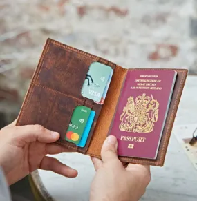 Leather Passport Holder