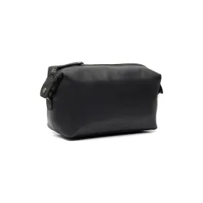 Leather Toiletry Bag Black Westport