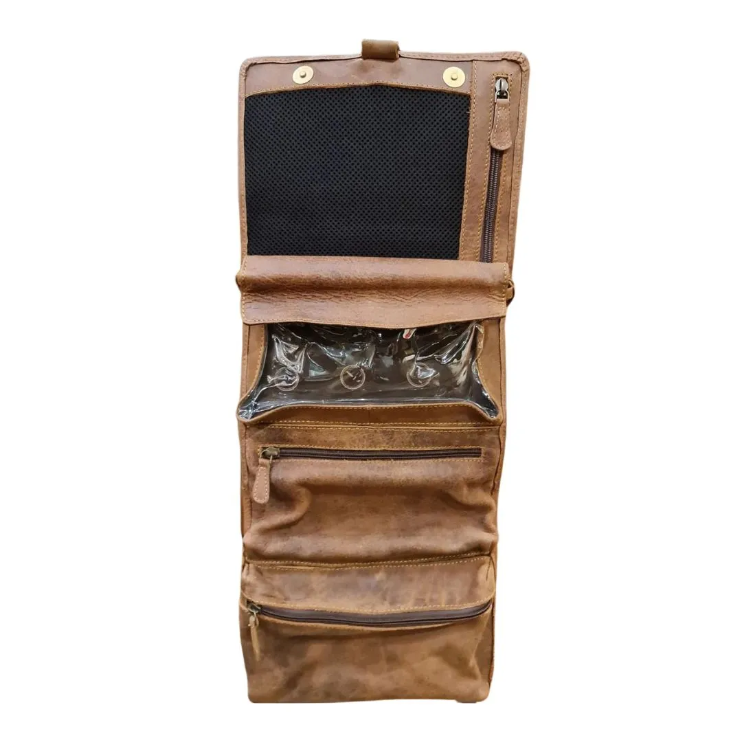 Leather Toiletry Bag - Rockliff