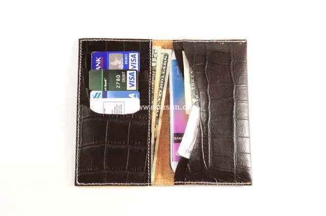 Leather Travel Passport Wallet