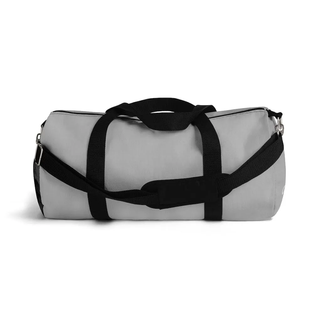 Lightweight Fikafuntimes White Logo Print Duffel Bag