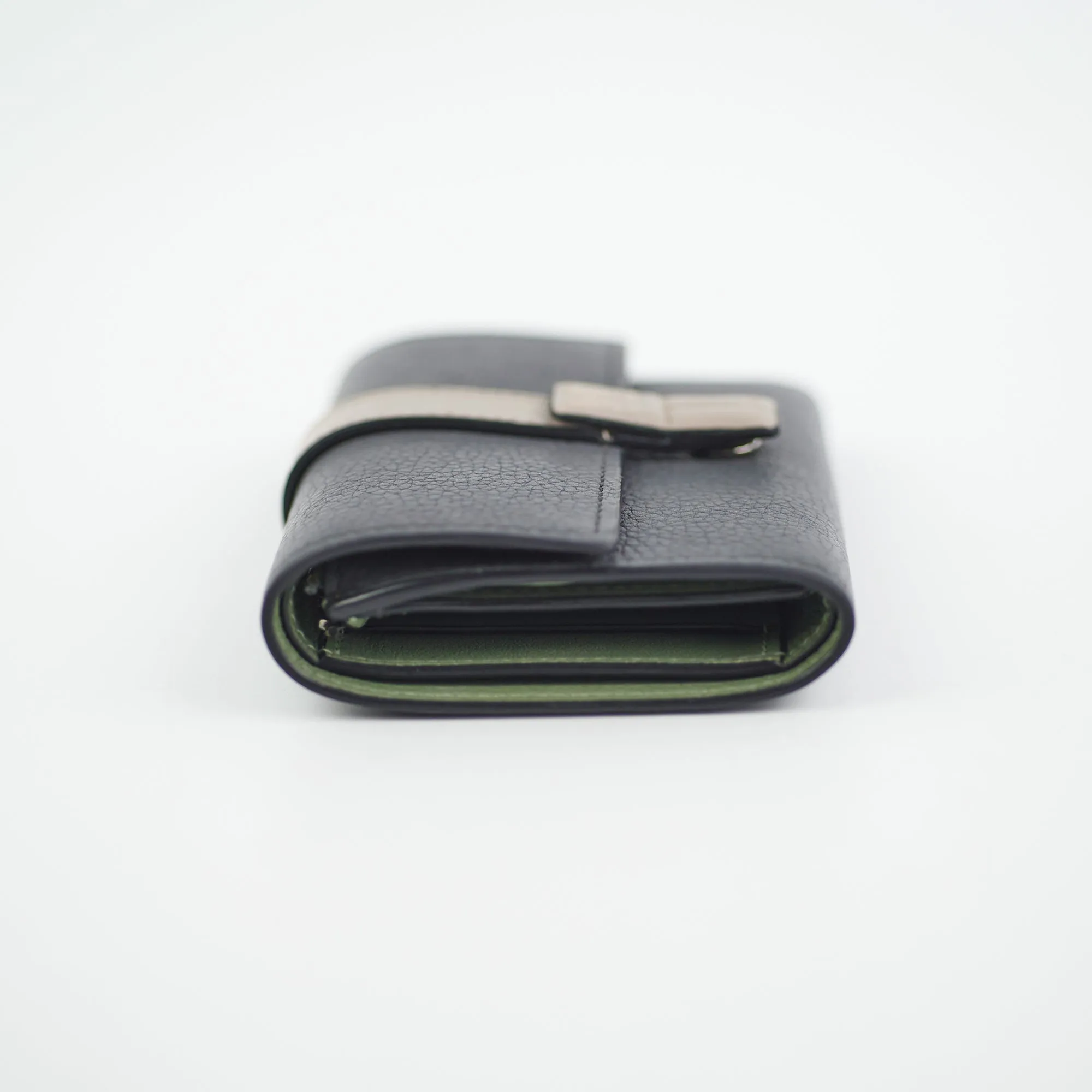 Loewe Small Vertical Grey Wallet