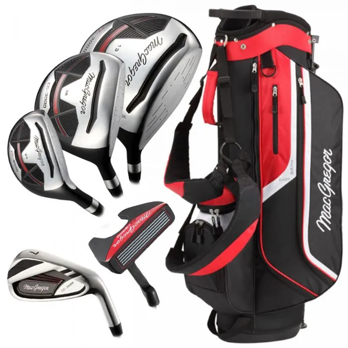 MacGregor CG3000 Cart Bag Package Set - Graphite