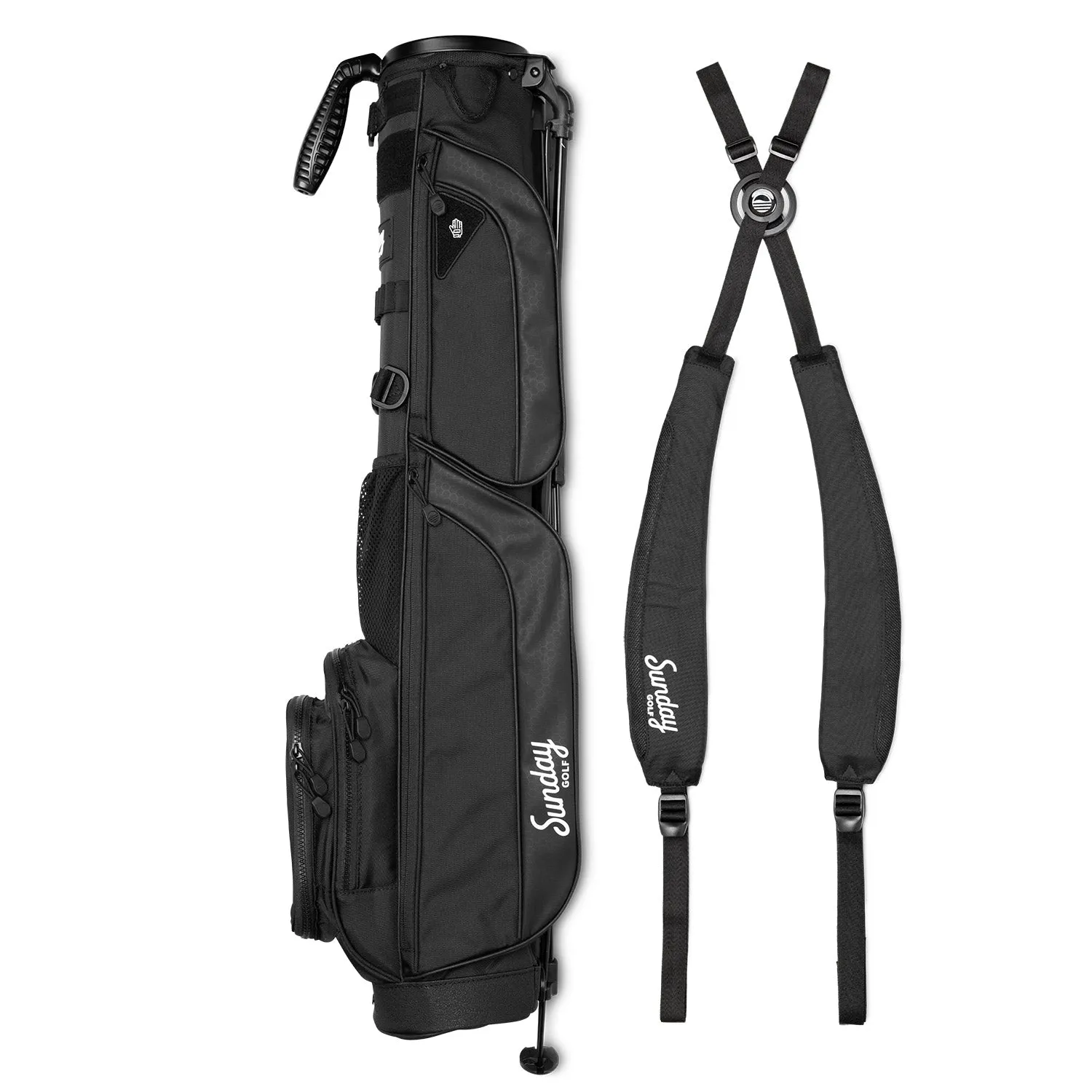 Matte Black Loma XL Golf Bag