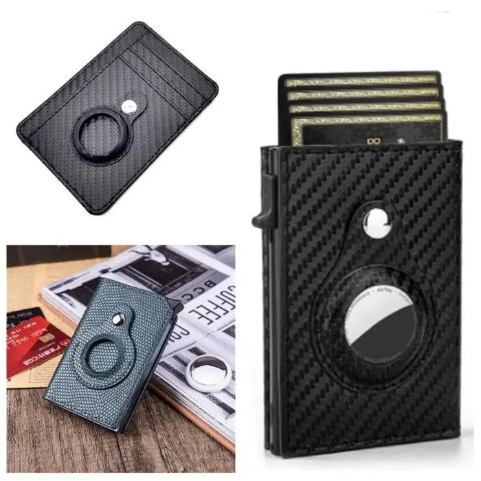 Men Wallets Money Rfid Card Holder Bag Male Black Short Purse