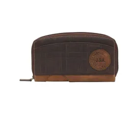 Men/Women's- Leather Bran-4X7.5" Wallet-s6601