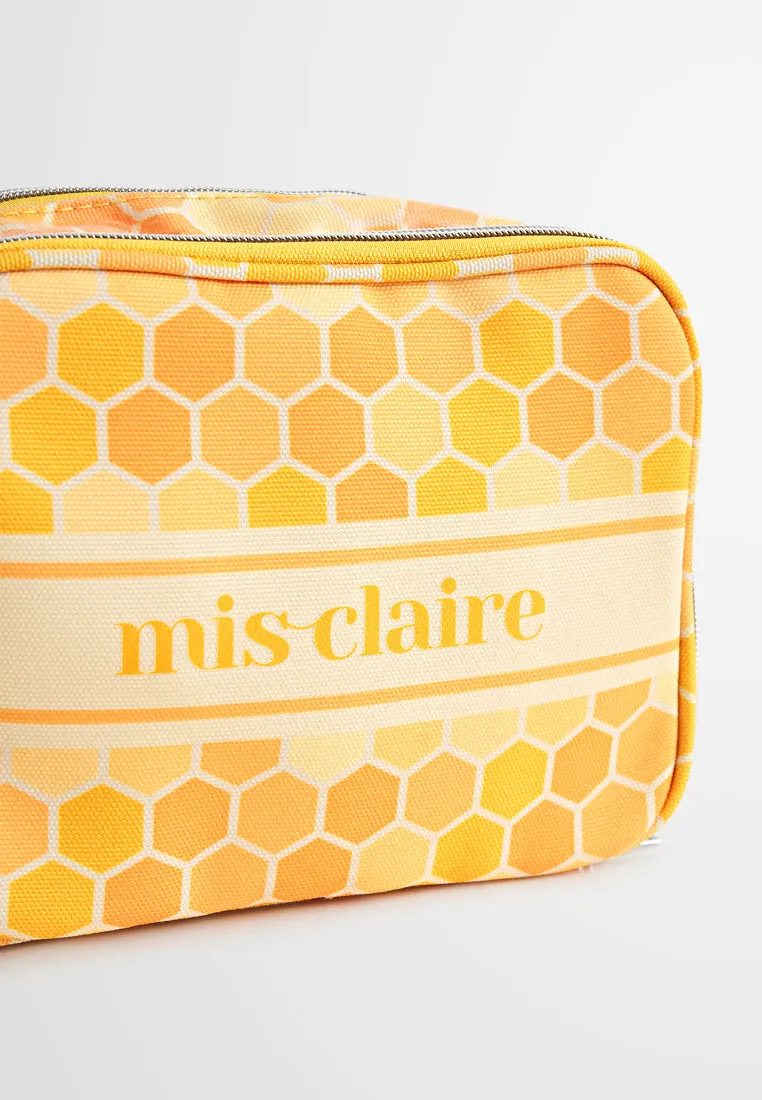 Mis Claire Adorable Toiletry Bag With Loofah