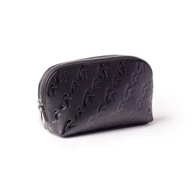 MONOGRAM COSMETIC POUCH - BLACK BLACK