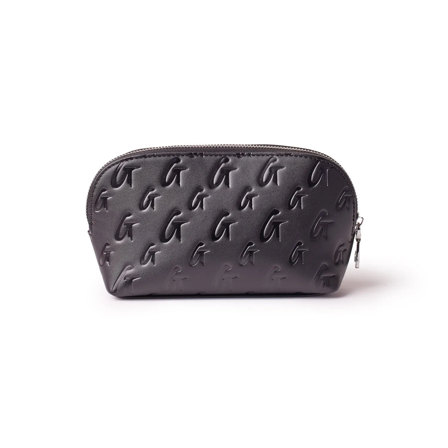 MONOGRAM COSMETIC POUCH - BLACK BLACK