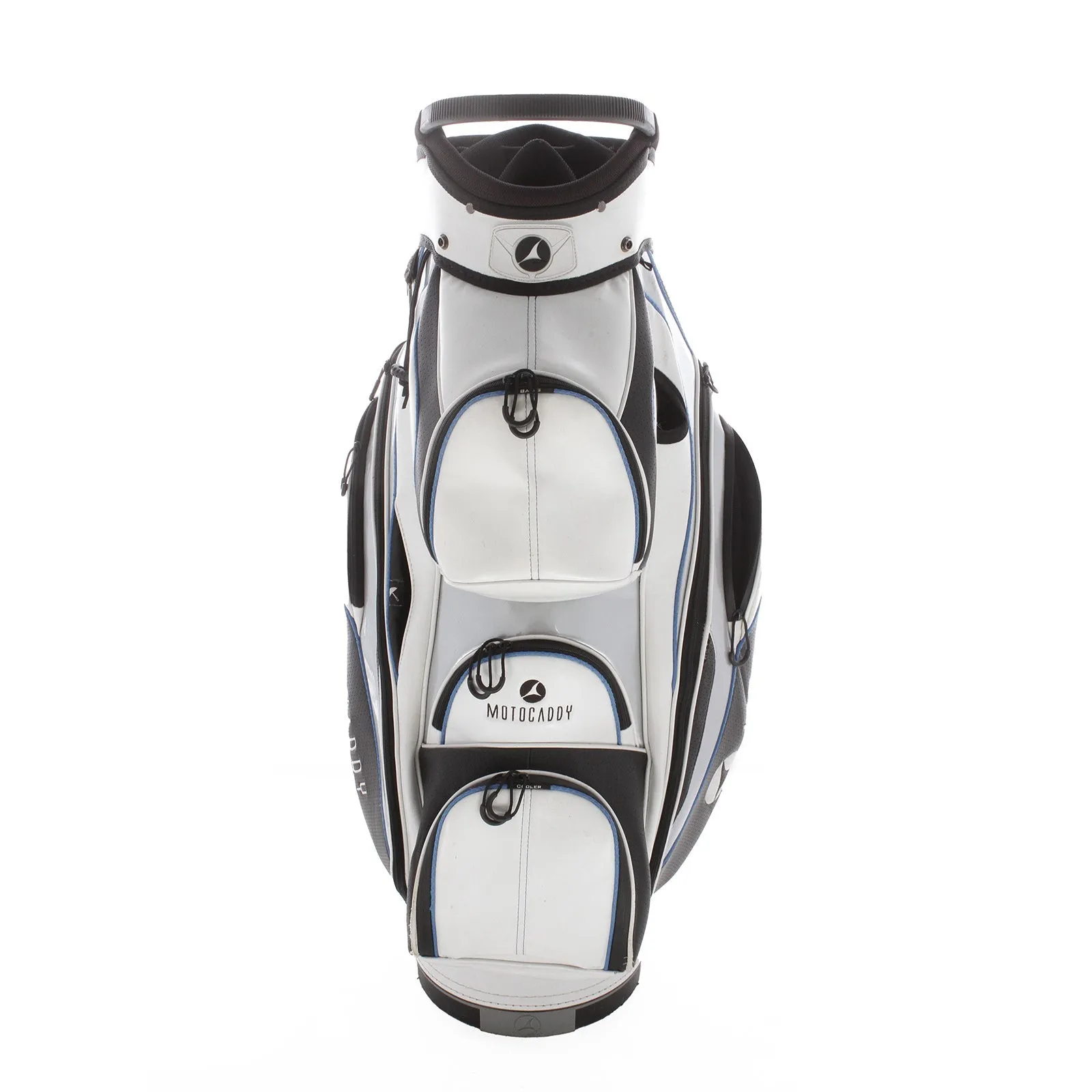 Motocaddy Prmium Cart Bag - Black/White/Blue