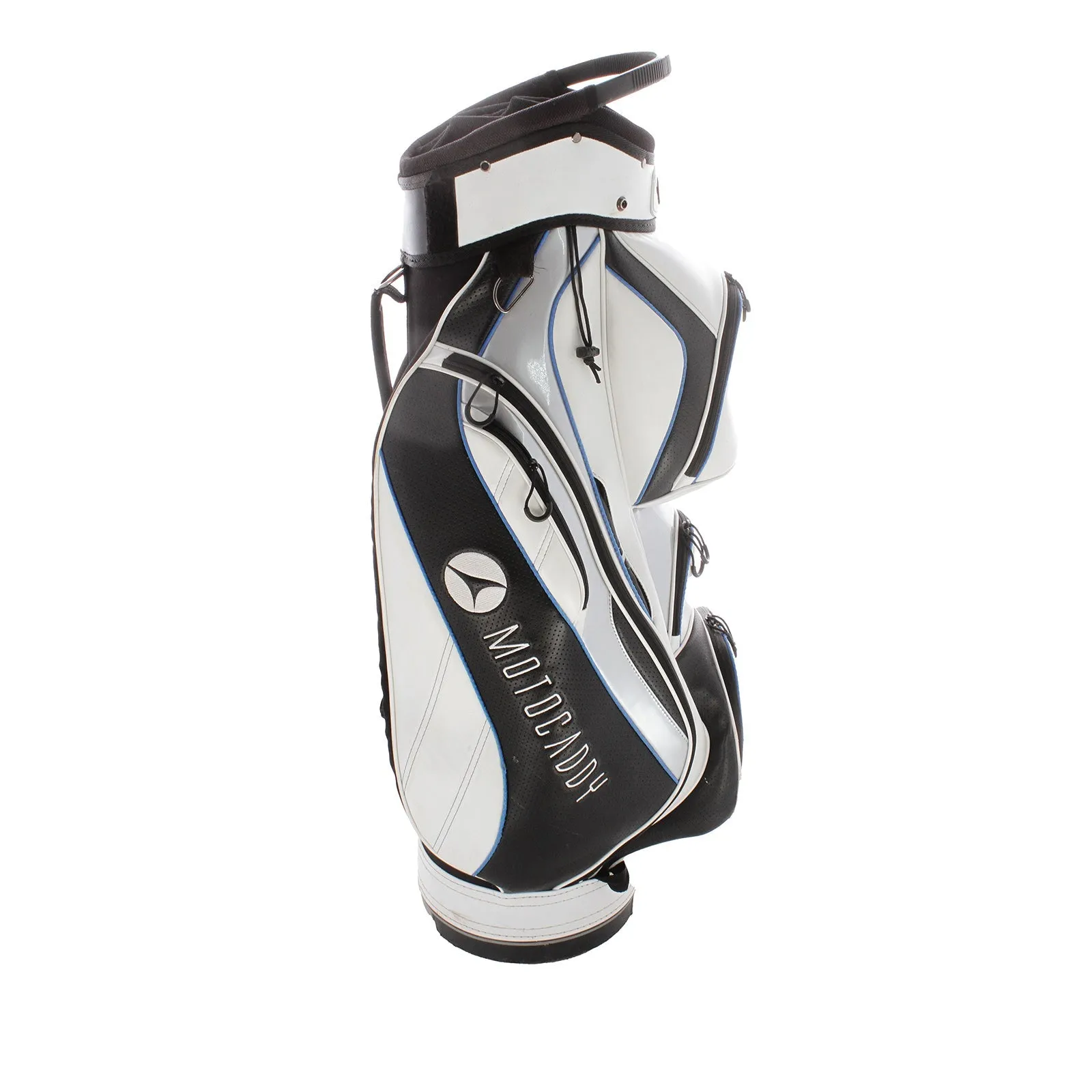 Motocaddy Prmium Cart Bag - Black/White/Blue