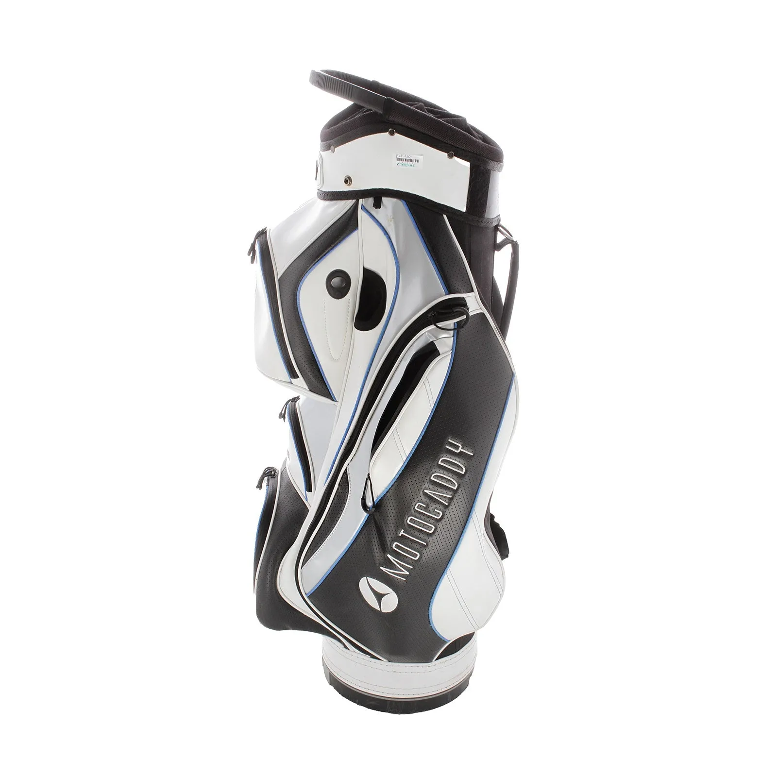 Motocaddy Prmium Cart Bag - Black/White/Blue