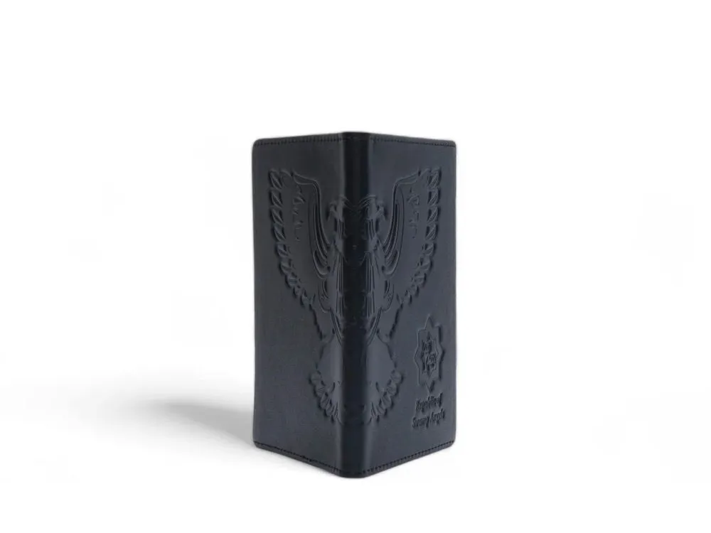 Murd333r.fm Nappa Passport Holder Black