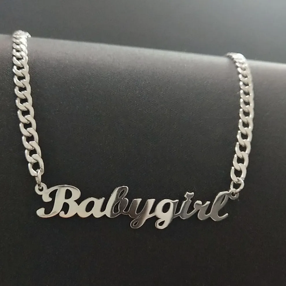 Name Necklace For Women- Christmas Gifts For Mom