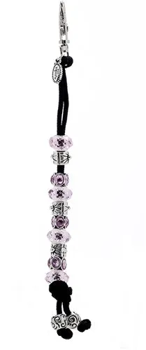 Navika Crystal Mantra Bead Golf Stroke Counter - Pink