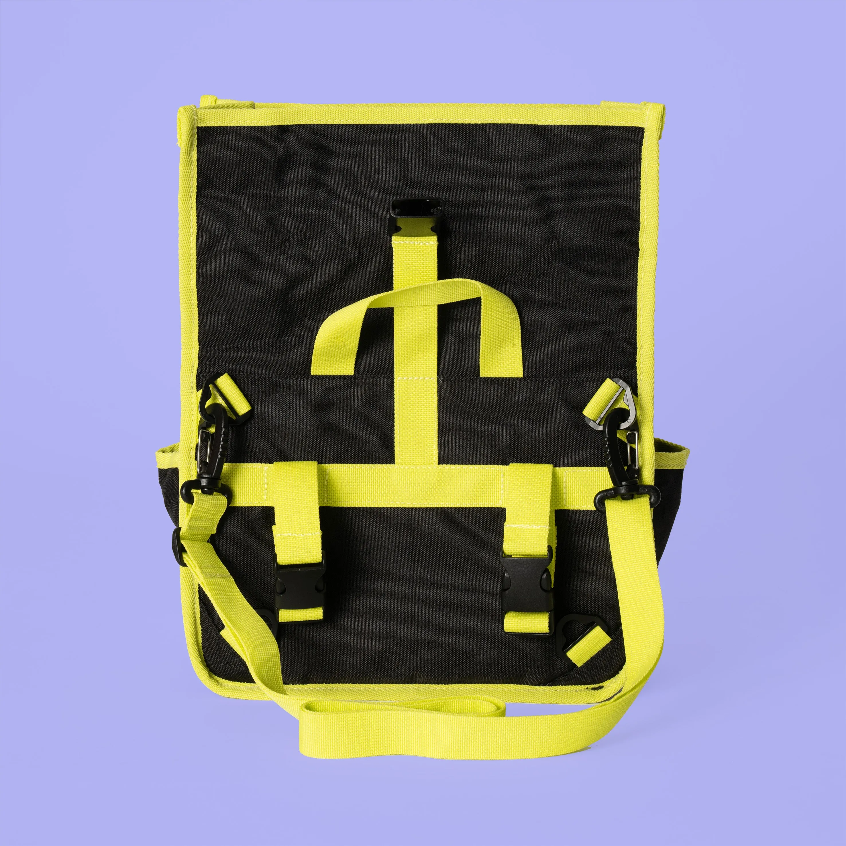 Neon Handlebar bag satchel black