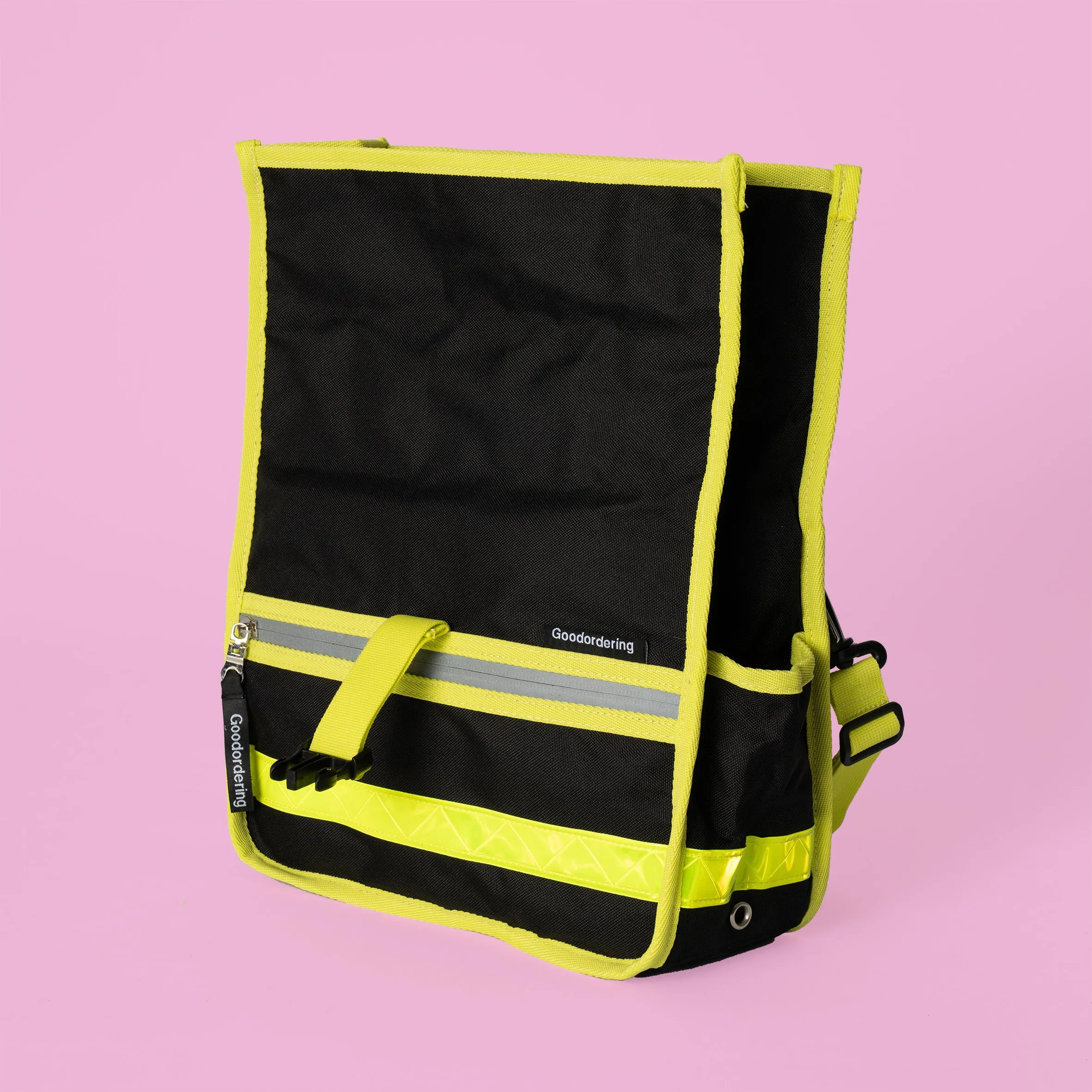 Neon Handlebar bag satchel black