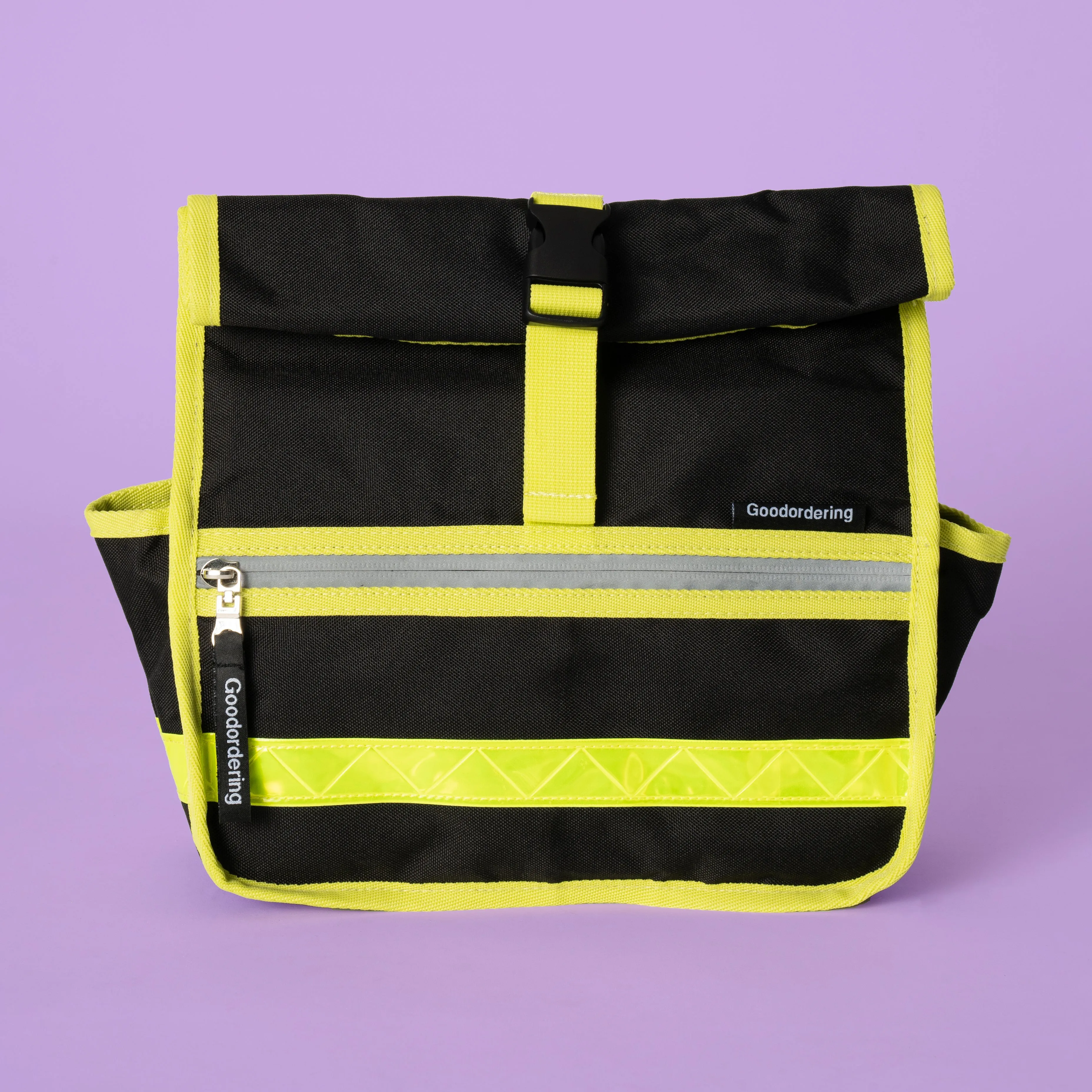 Neon Handlebar bag satchel black