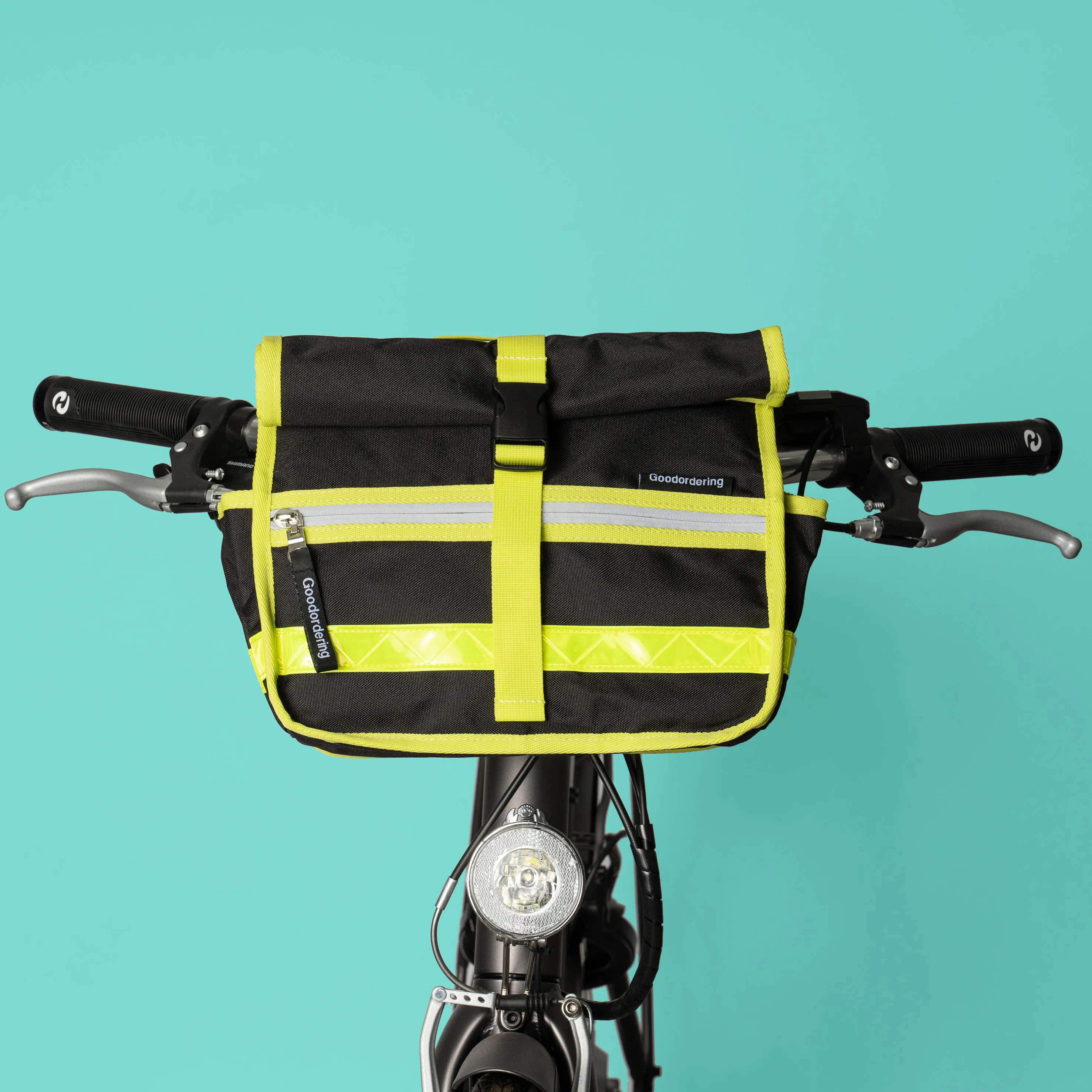 Neon Handlebar bag satchel black